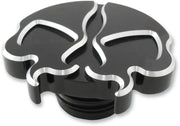 Drag Specialties Split Skull Gas Cap
