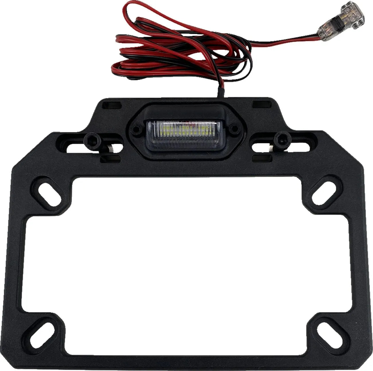 Moose Offroad License Plate Mount With Led Light