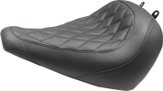 Mustang Wide Tripper Solo Seat - For Harley Davidson