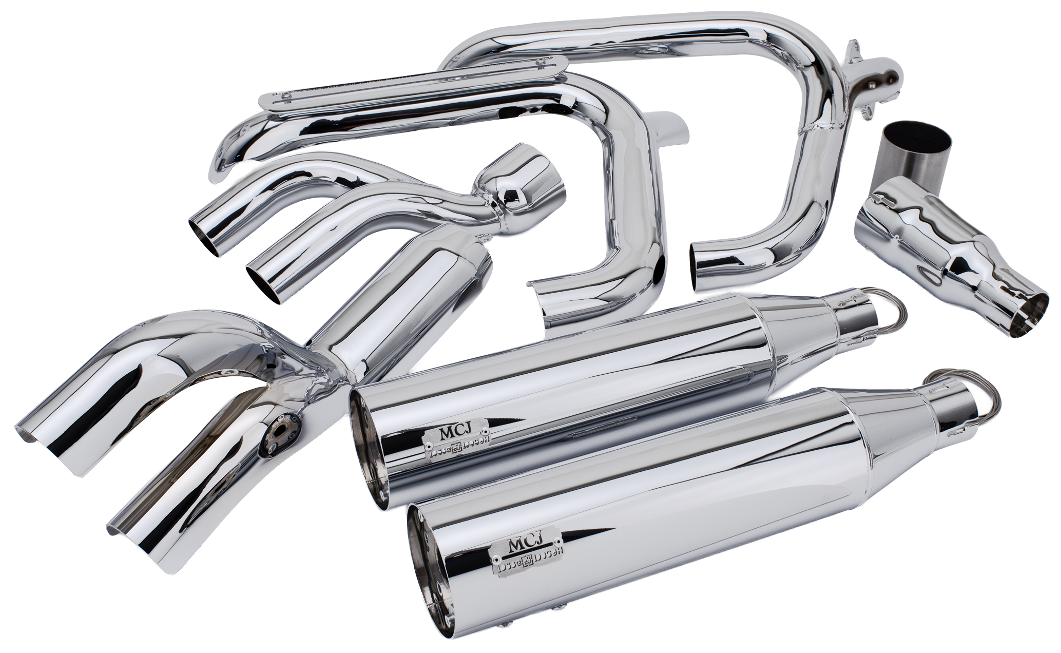 Mcj Adjustable 2-INTO-2 Exhaust for RH975 Nightster