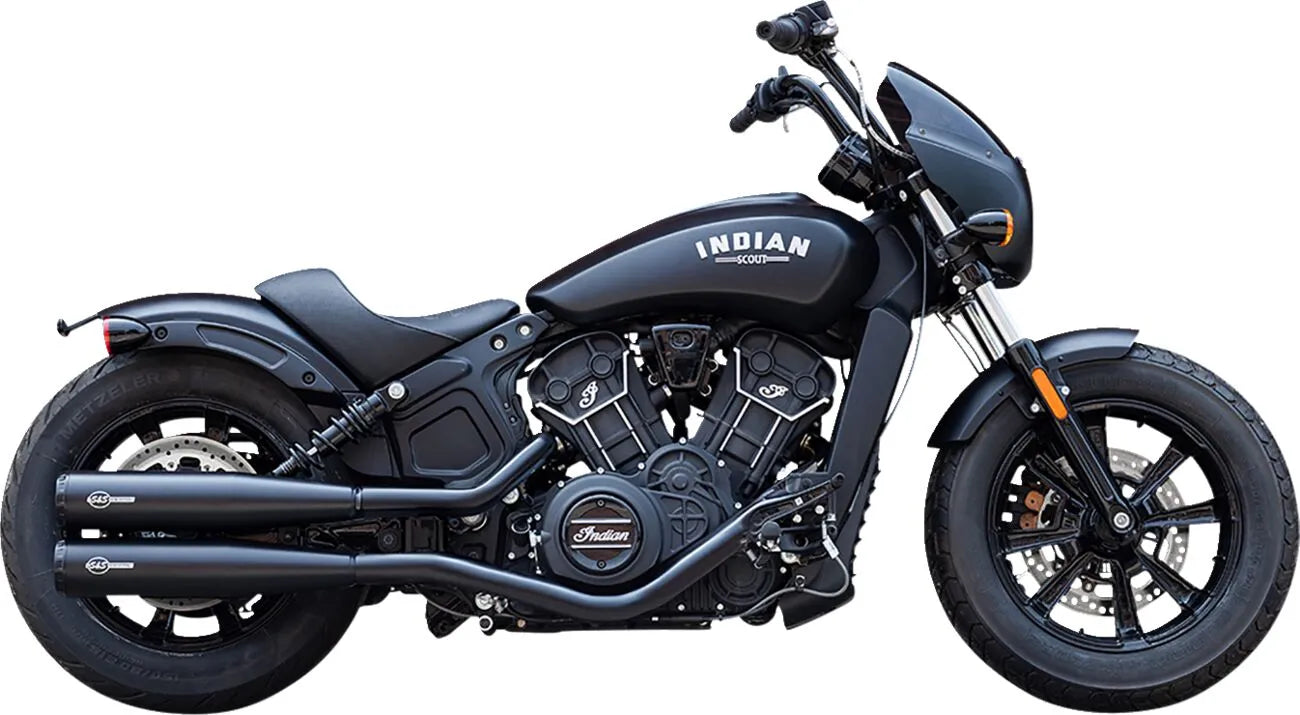 S&S Cycle Grand National Slip-on Lyddæmpere Til Indian Scout