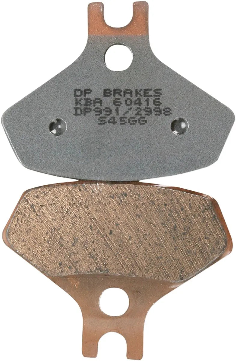 Dp Bremseklodser Atv/utv Sintrede Metal Bremseklodser - Foran