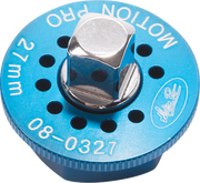 Motion Pro T-6 Combo Lever Adapter 27mm 3/8" Drive Blue Anodized