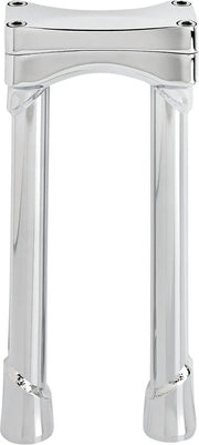 Biltwell Murdock O/s Risers - 10" Chrome