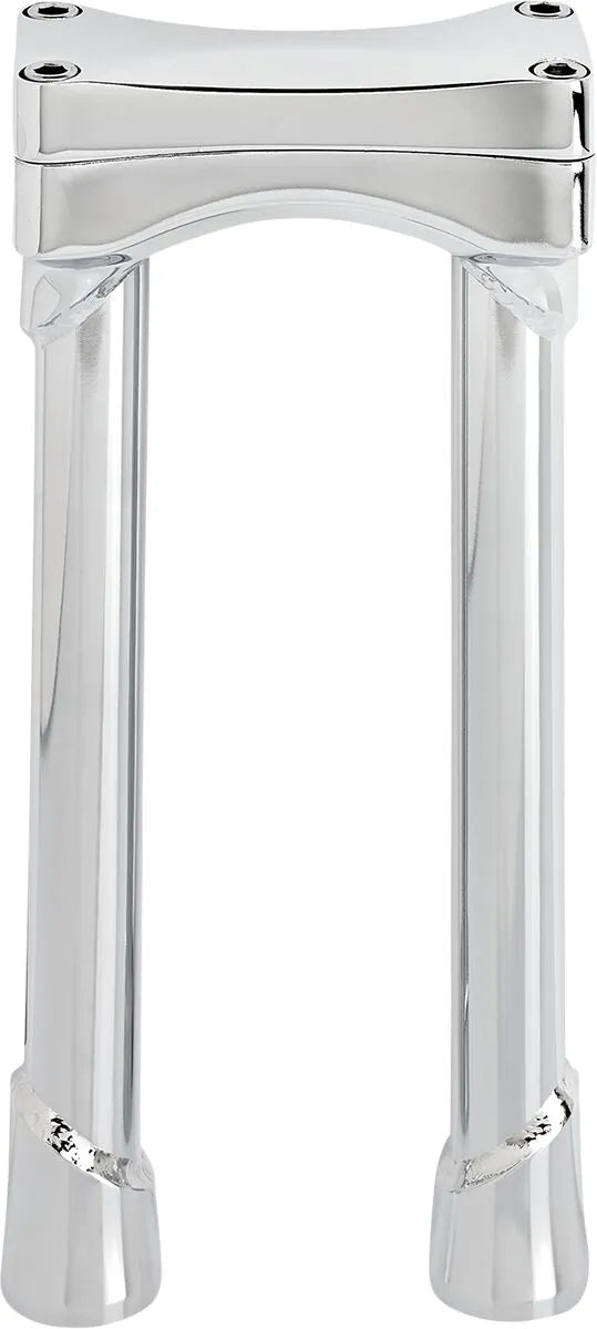 Biltwell Murdock O/s Risers - 10" Chrome