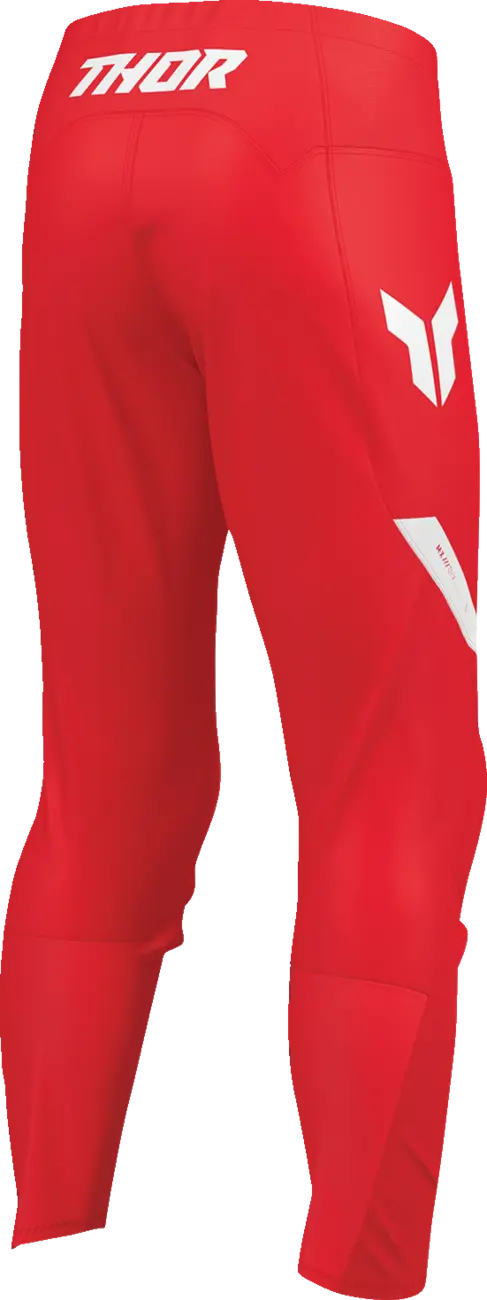 Thor Youth Ridemode Menace Racewear Pants - Red