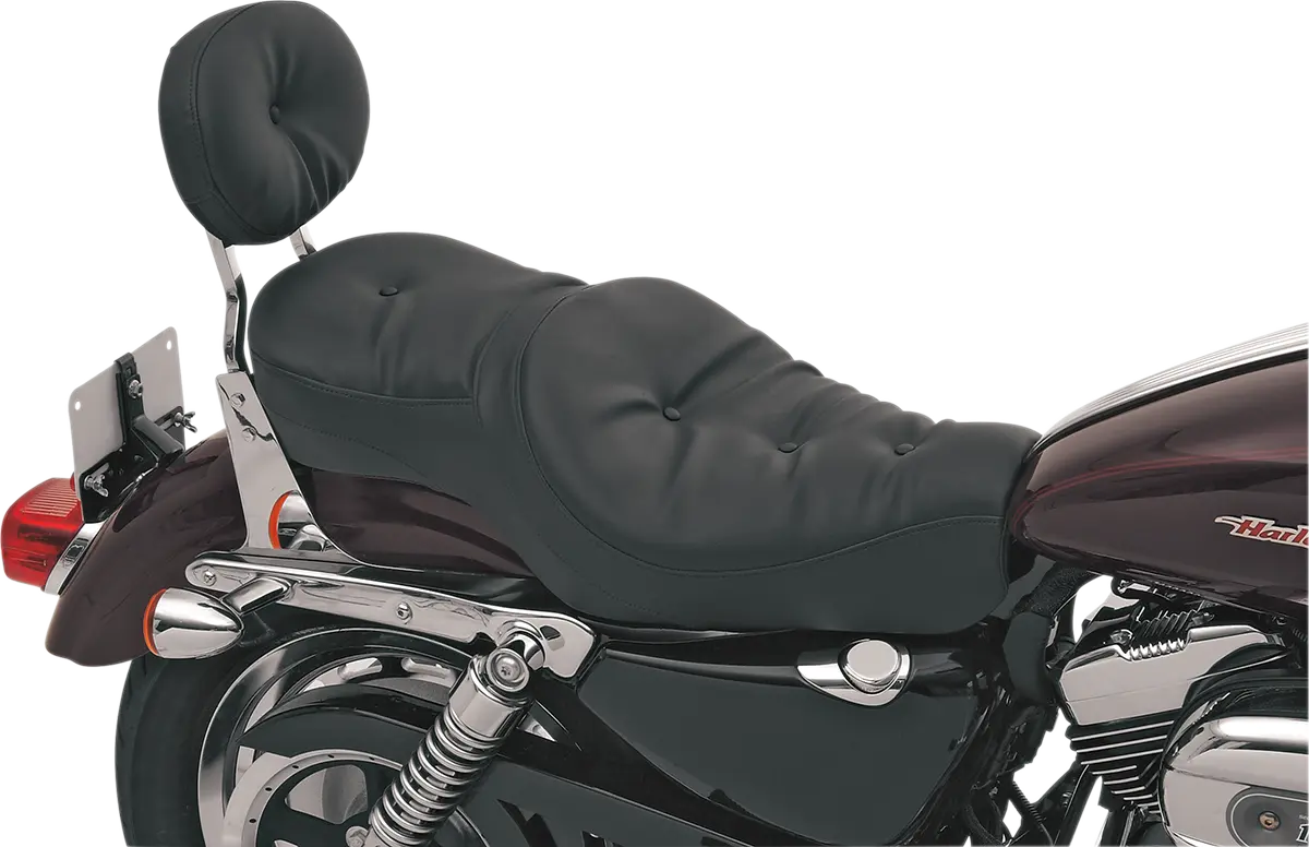 Drag Specialties Low-profile Wide Touring Seat - For Harley Davidson