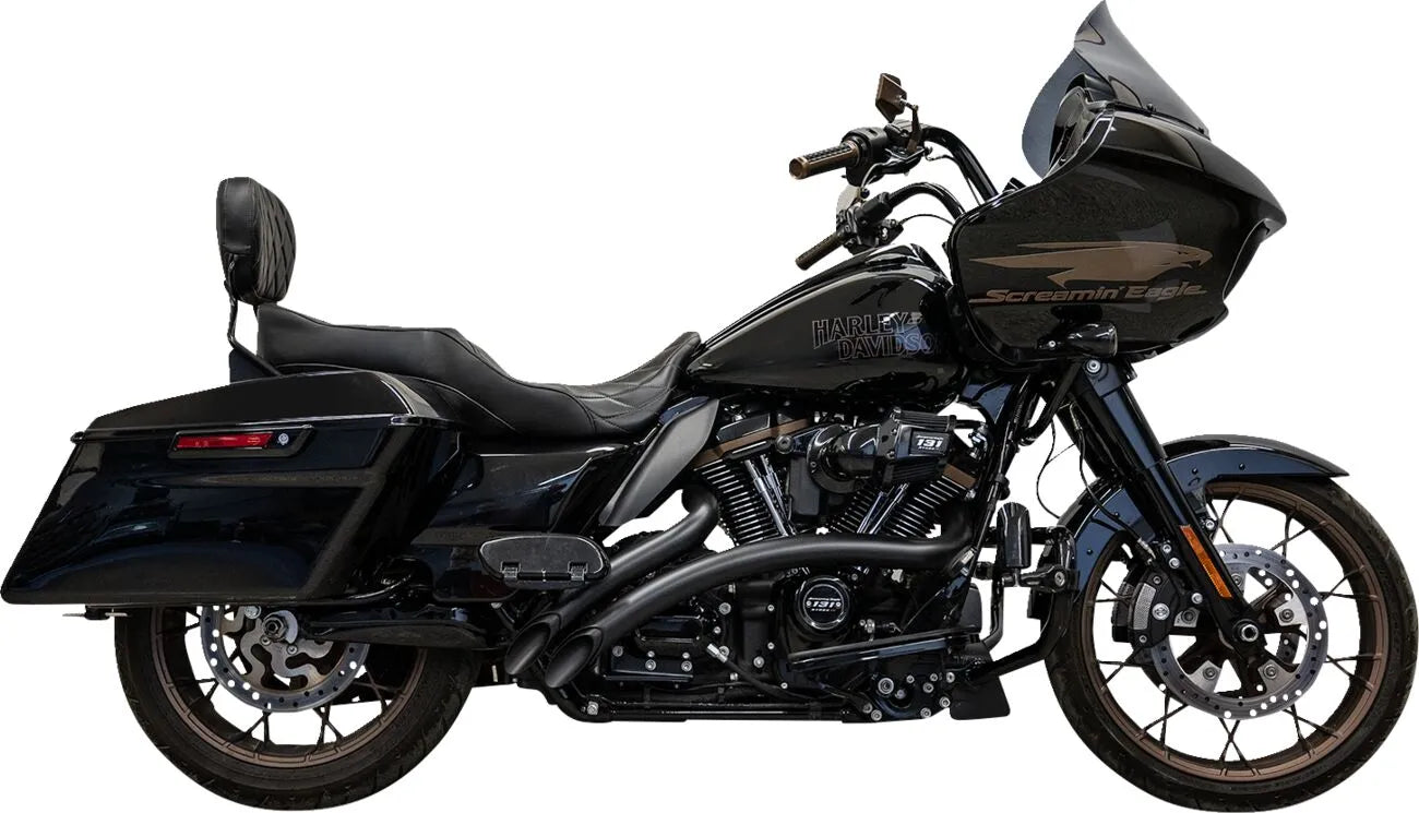 Bassani Xhaust Sweeper Radial Udstødning - Sort