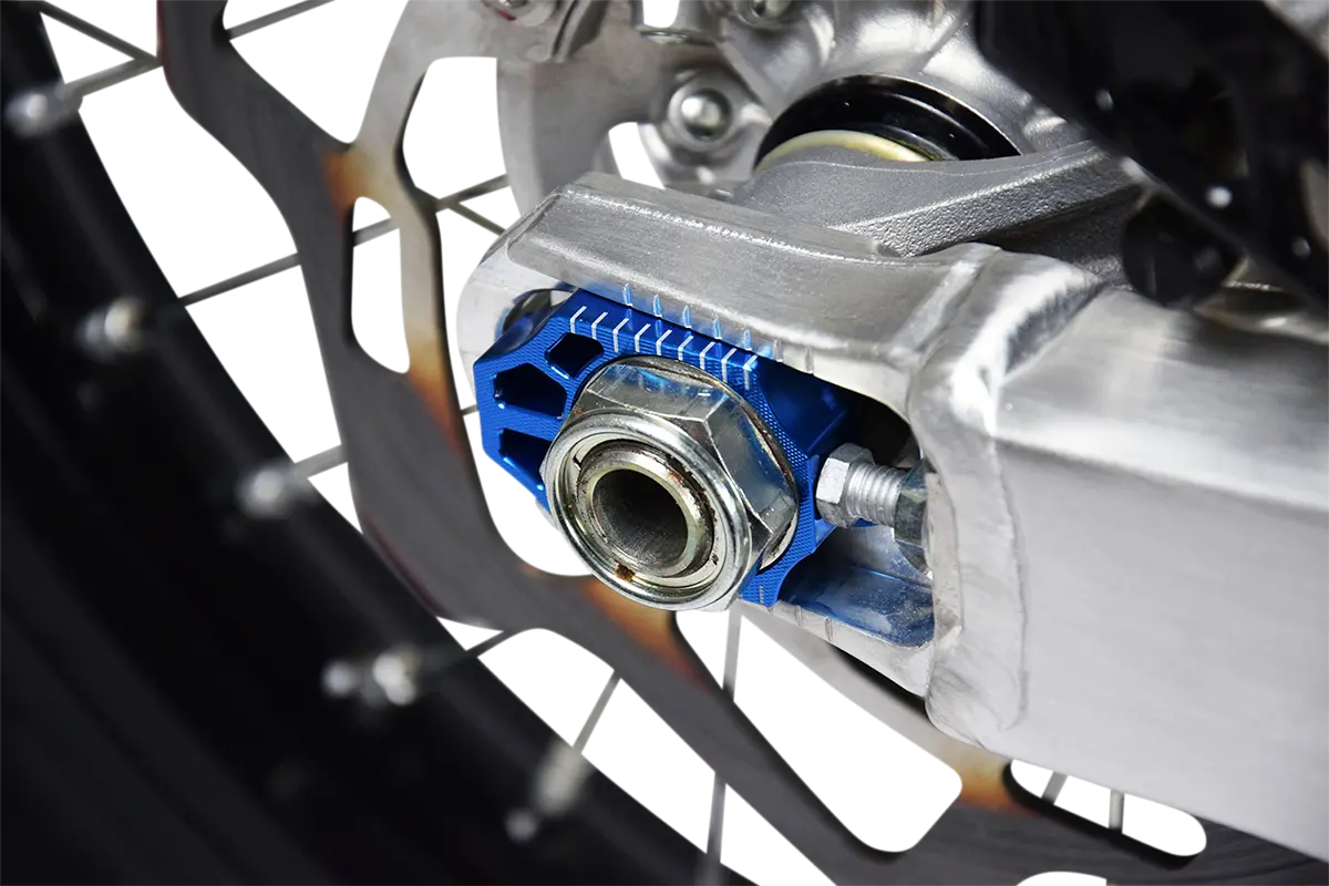 Scar Racing Motorcycle Axle Blocks for Chain Alignment