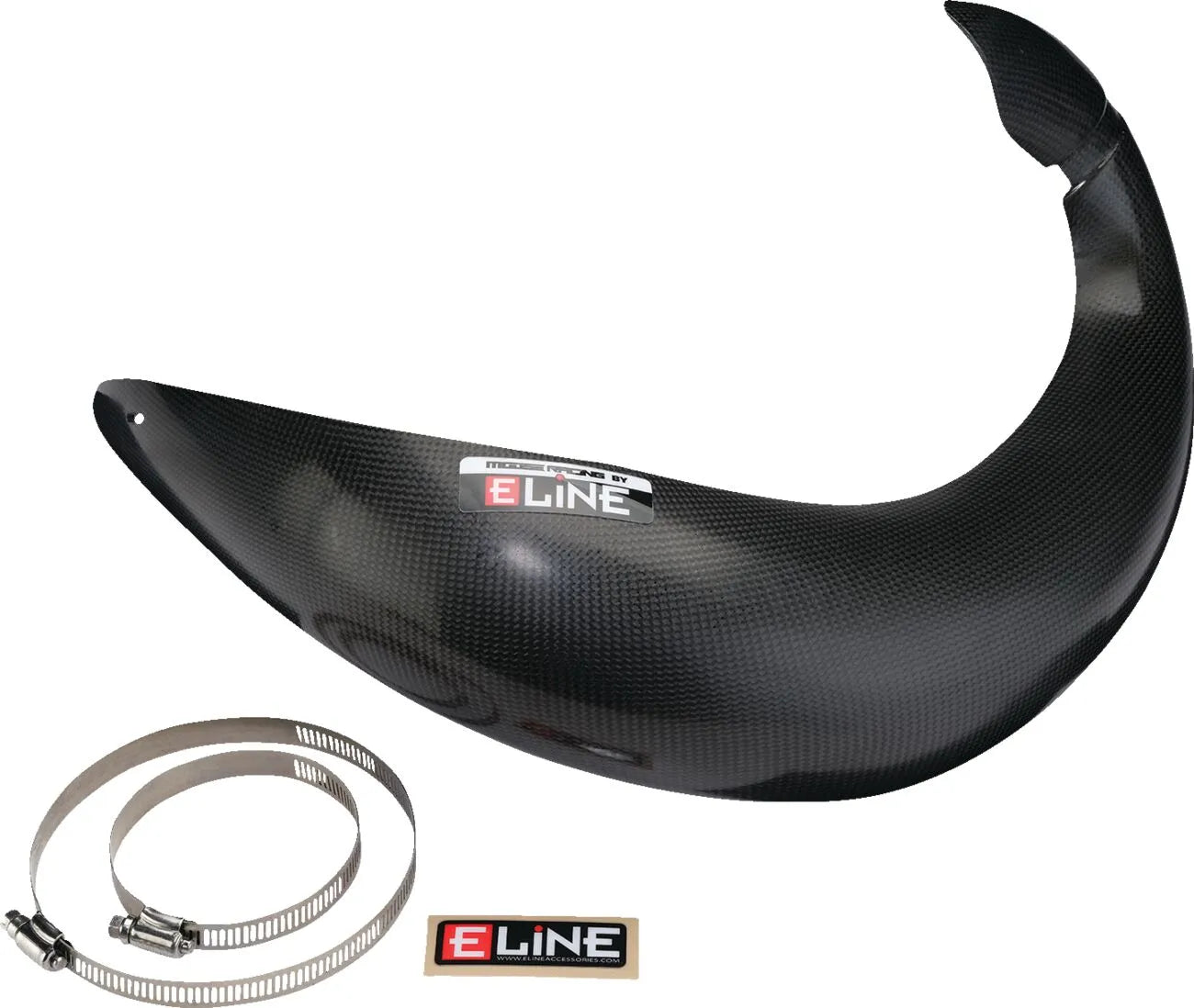 Moose Offroad Carbon Fiber Udstødningsrørsbeskyttelse