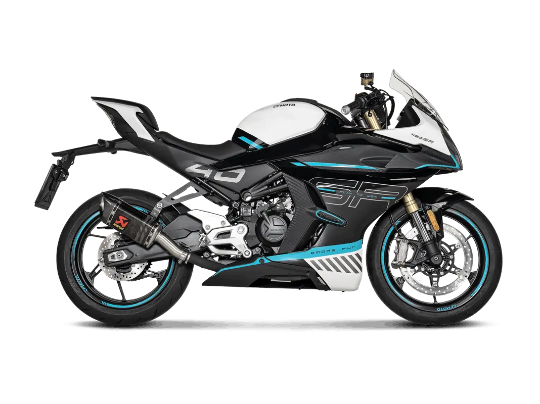 Akrapovic Slip-on Line Lyddæmper Street Kulfiber
