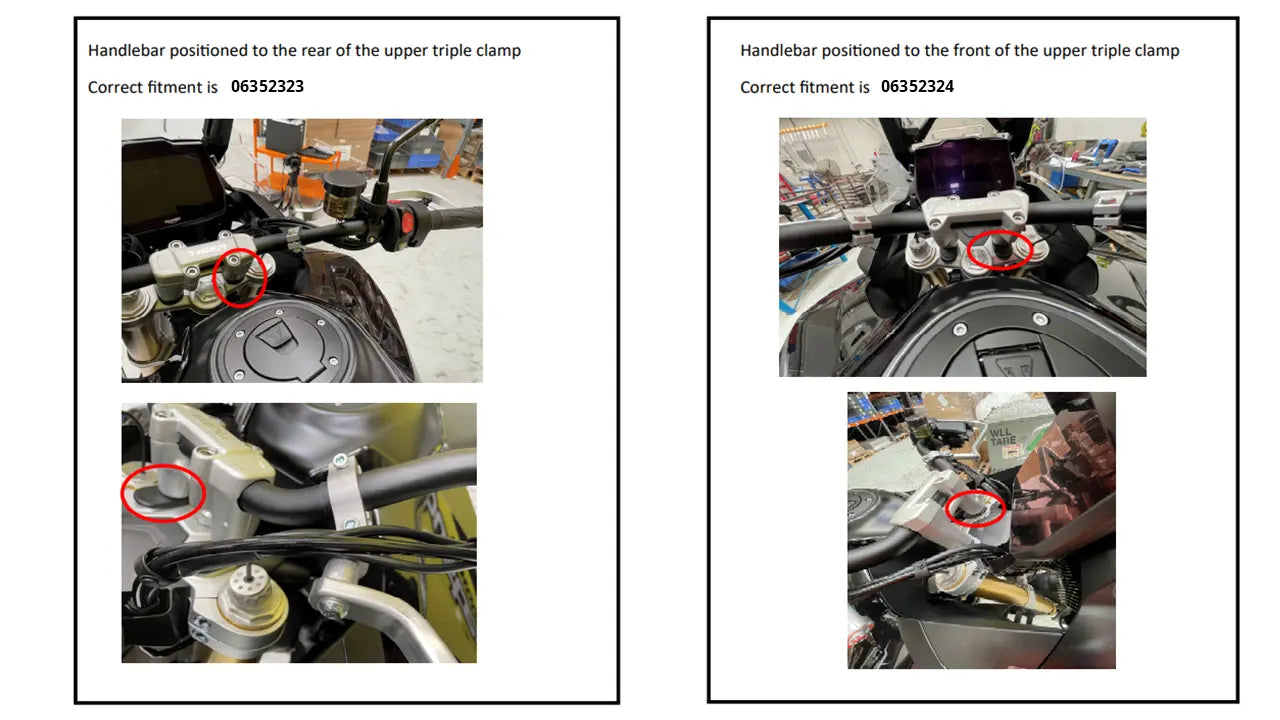 Barkbusters Hardware Kit - Aluminum Handguard Mount