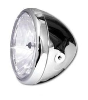 Parts Europe 7.5" Chrome Motorcycle Headlight