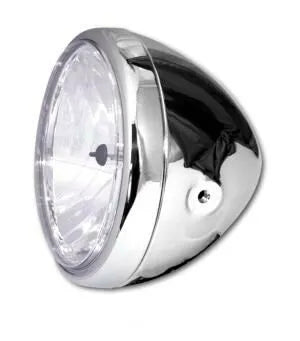 Parts Europe 7.5" Chrome Motorcycle Headlight