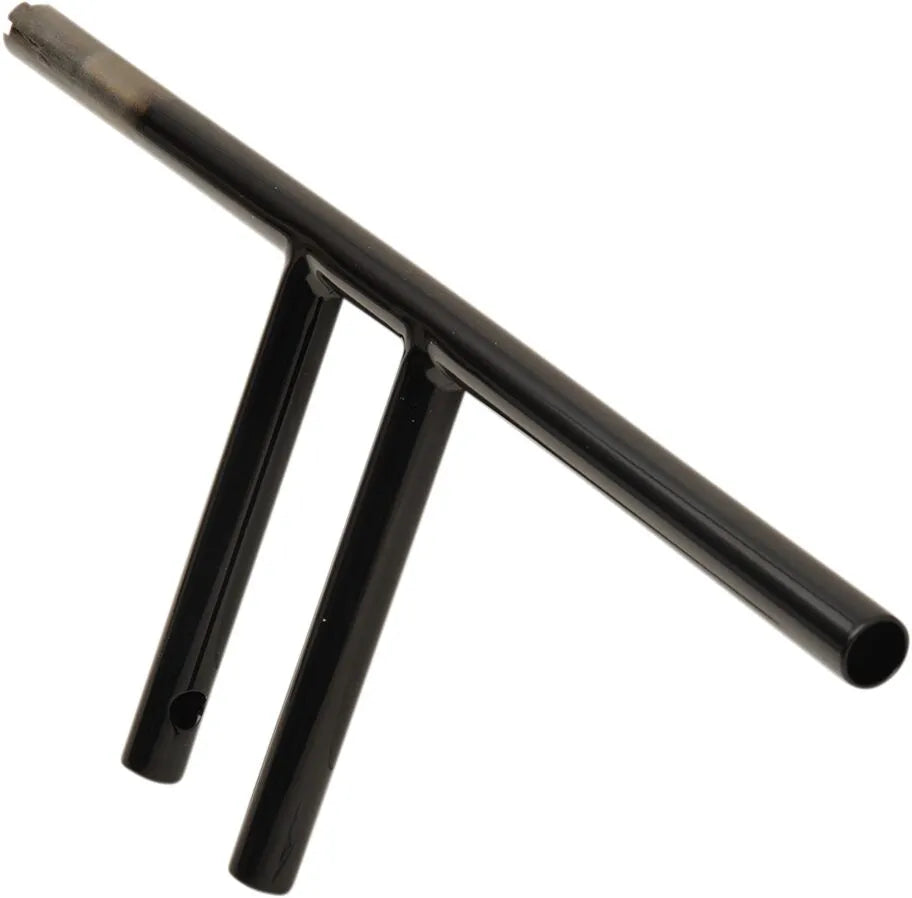 Drag Specialties 1" Gloss Black Steel T-bar Handlebar