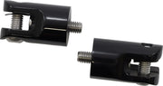 Accutronix Foot Peg Mounts - Black Aluminum