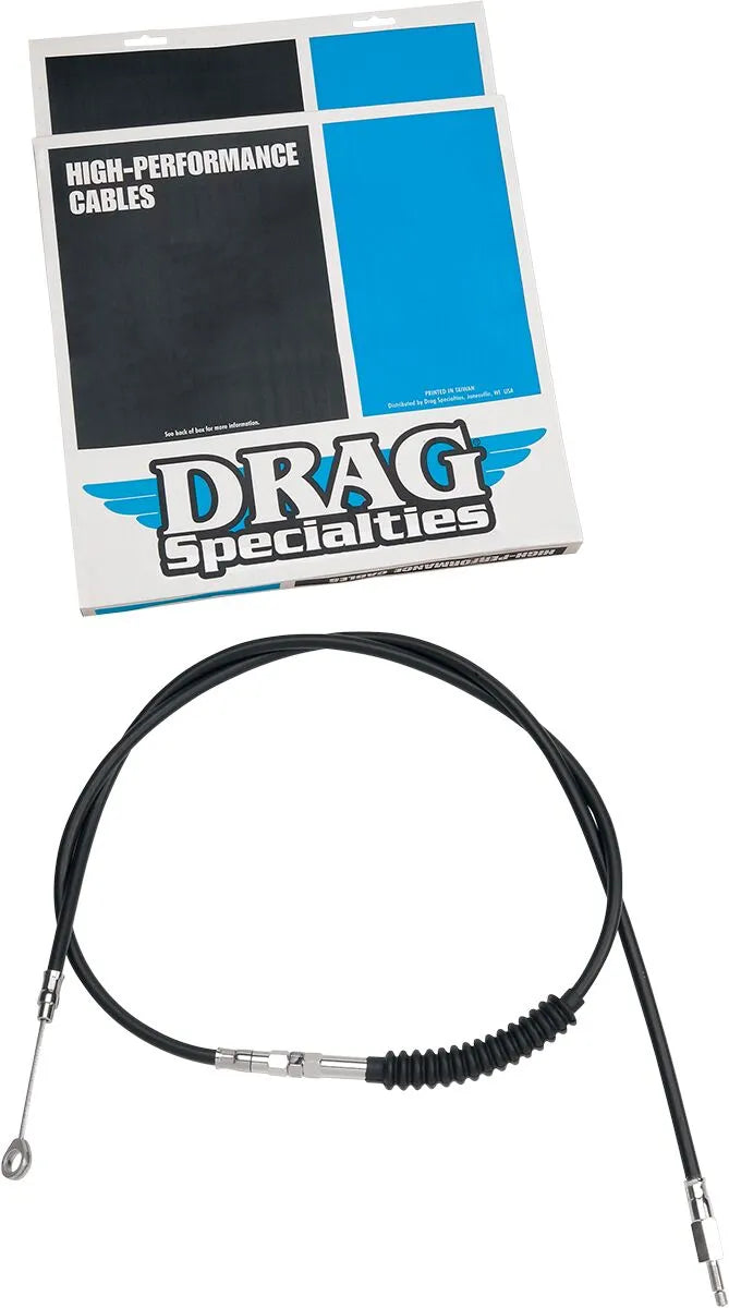 Drag Specialties Højeffektiv Sort Vinyl Koblingsslange
