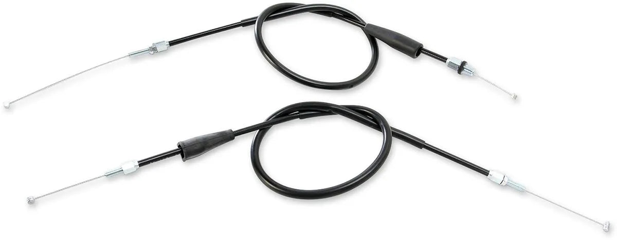 MOOSE OFFROAD HARD-PARTS Black Vinyl Throttle Cable