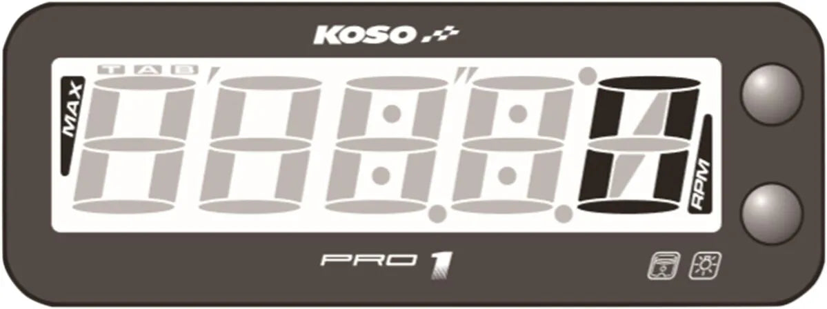 Koso Pro-1 Digital Tachometer
