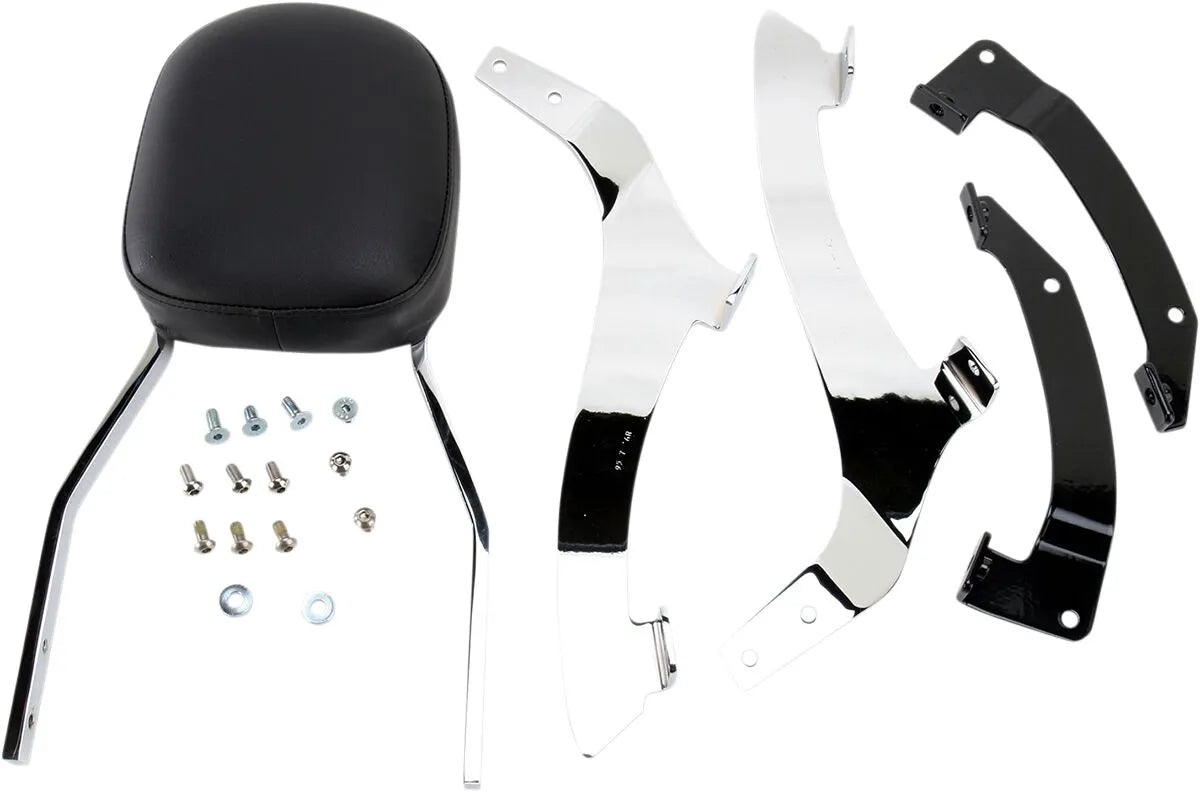 Cobra Square Sissy Bar Kit - Chrome Steel