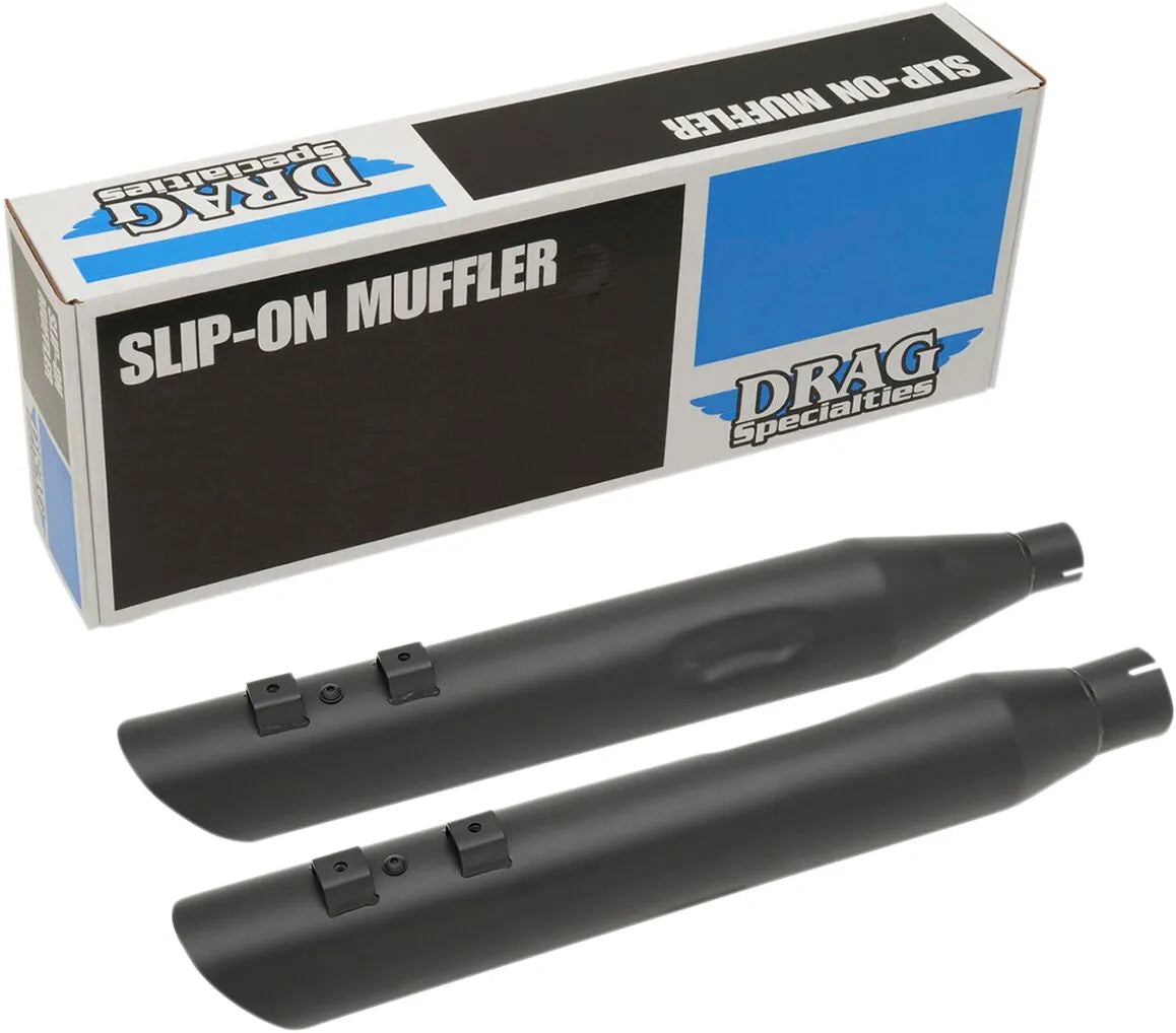 Drag Specialties Slashdown Slip-on Lyddæmpere - Sort