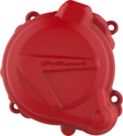 Polisport Ignition Cover Protectors For Motorcycle Engines - Red
