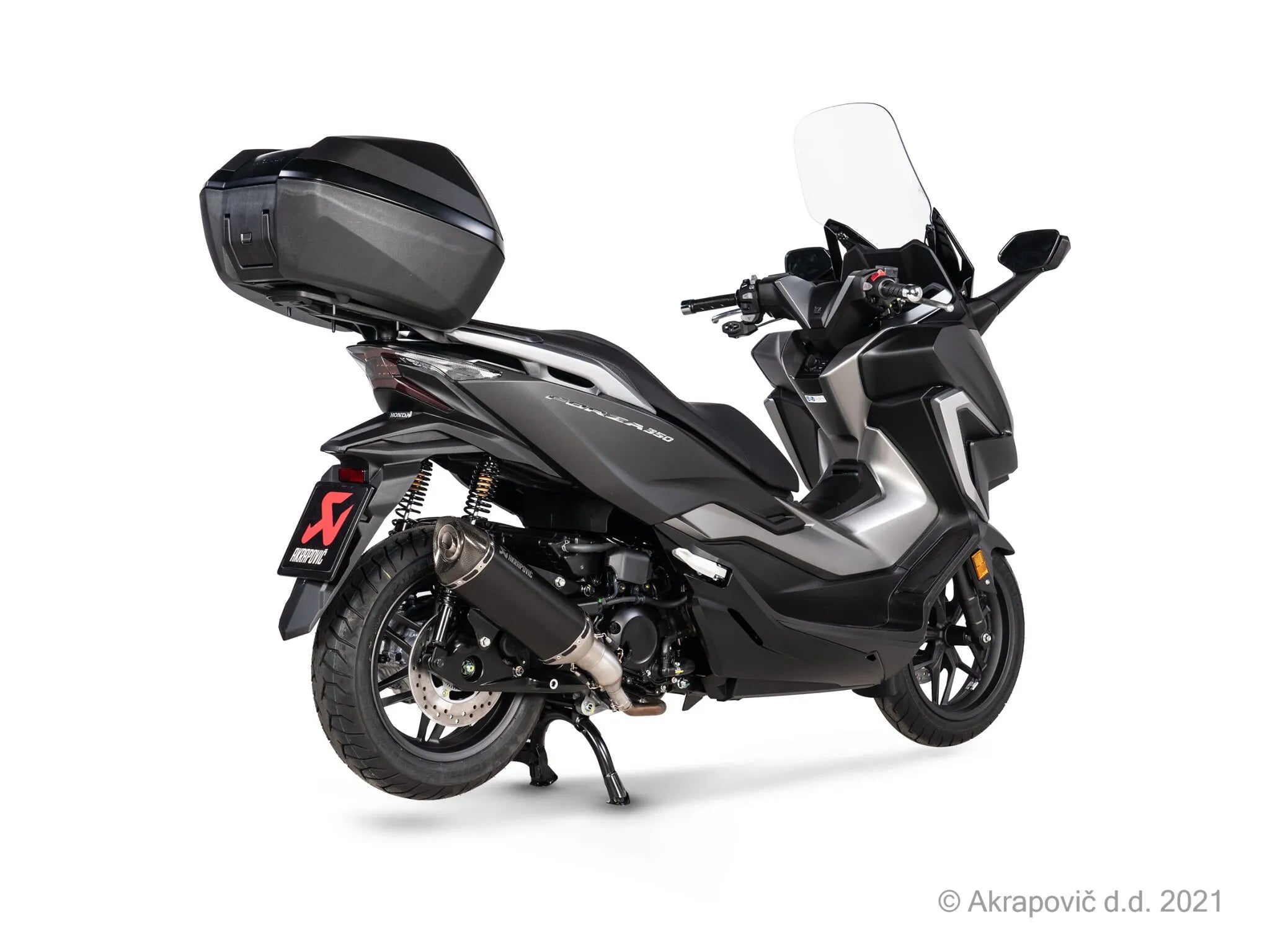 Akrapovic Slip-on Line Muffler For Scooters