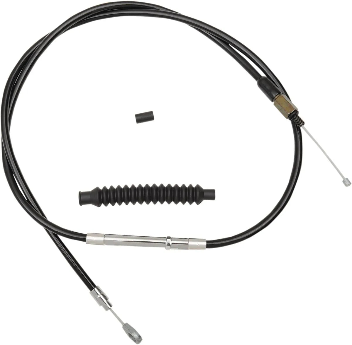 La Choppers Black Vinyl Mini Clutch Cable for Harley Davidson