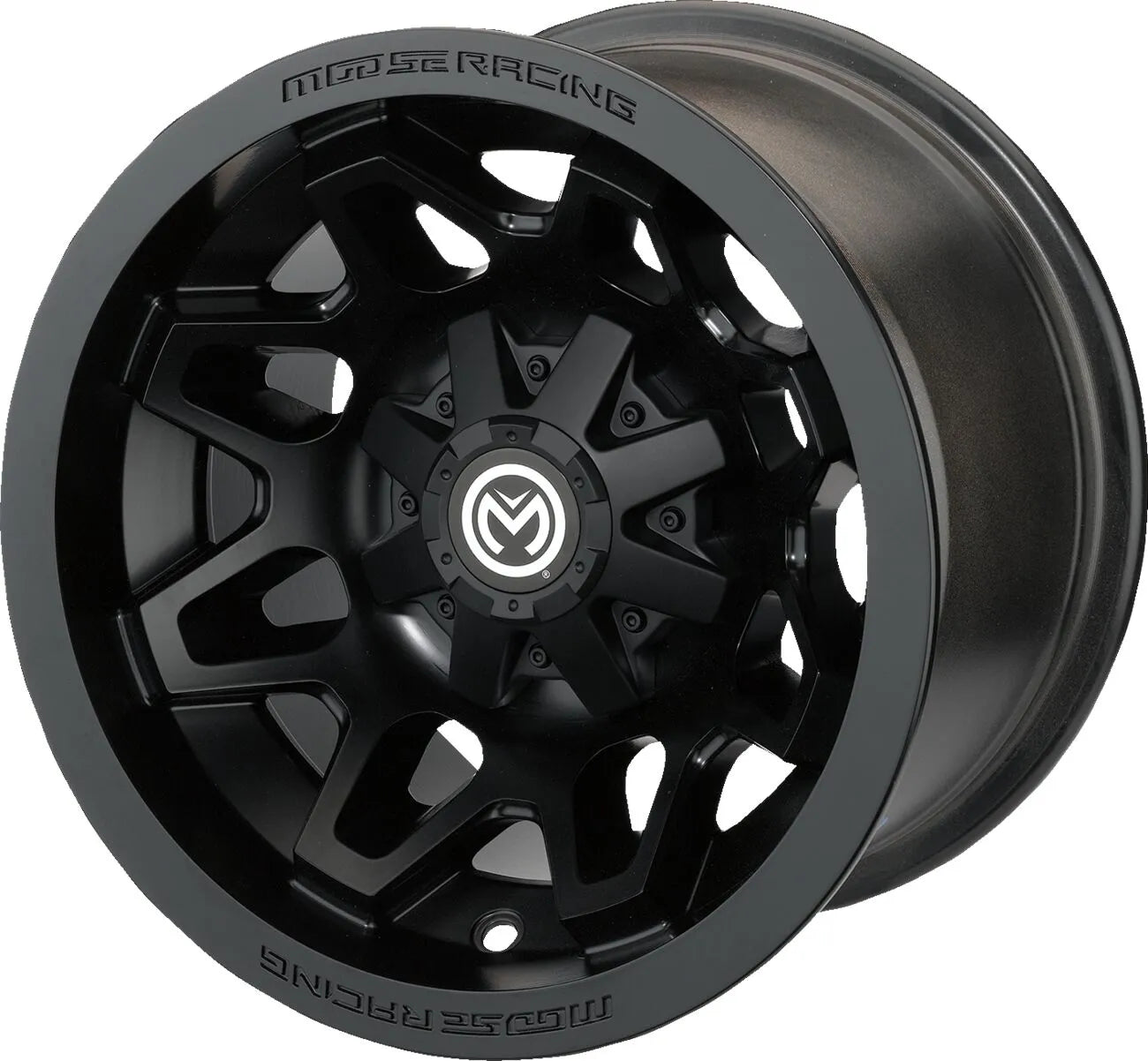 Moose Offroad 416x Wheel - 12x8 4/110 Matte Black