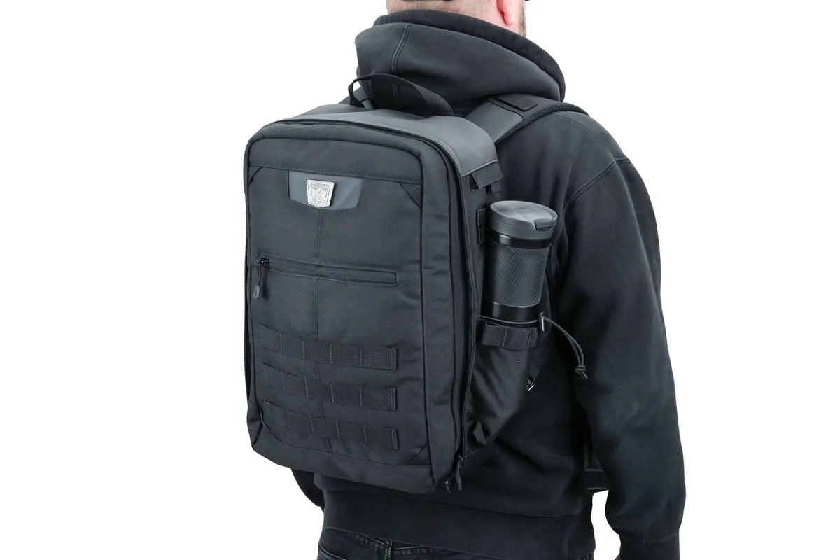 Kuryakyn Momentum Runaway Backpack Black 1250 Cubic Inches