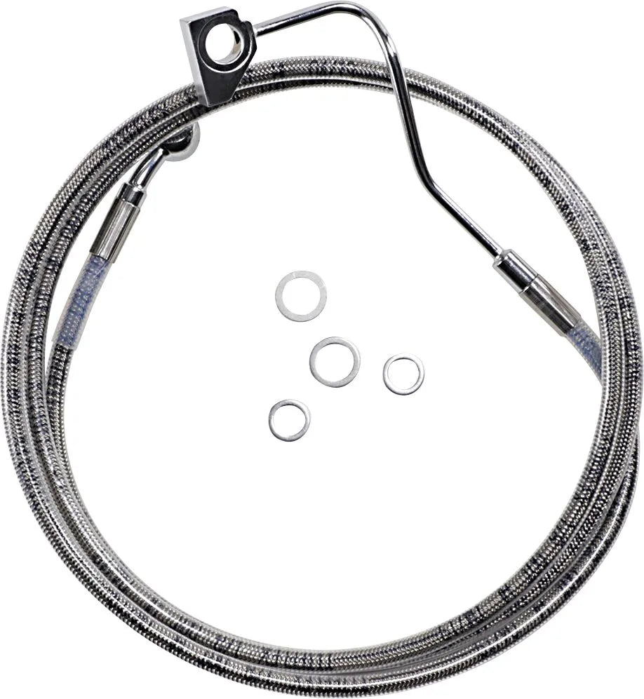 Drag Specialties Forlænget bremseslange kit Abs 70.5"