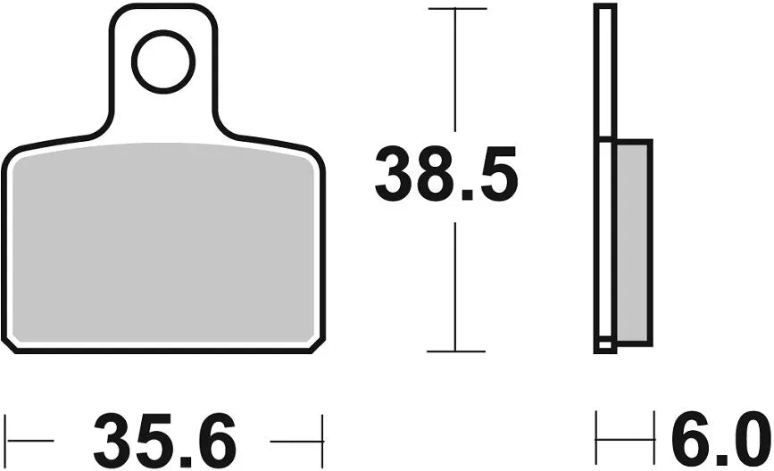 Sbs Rsi Bremseklodser Til Høj Ydeevne - For & Bag