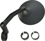 Daytona Aluminum Bar End Mirror - Black