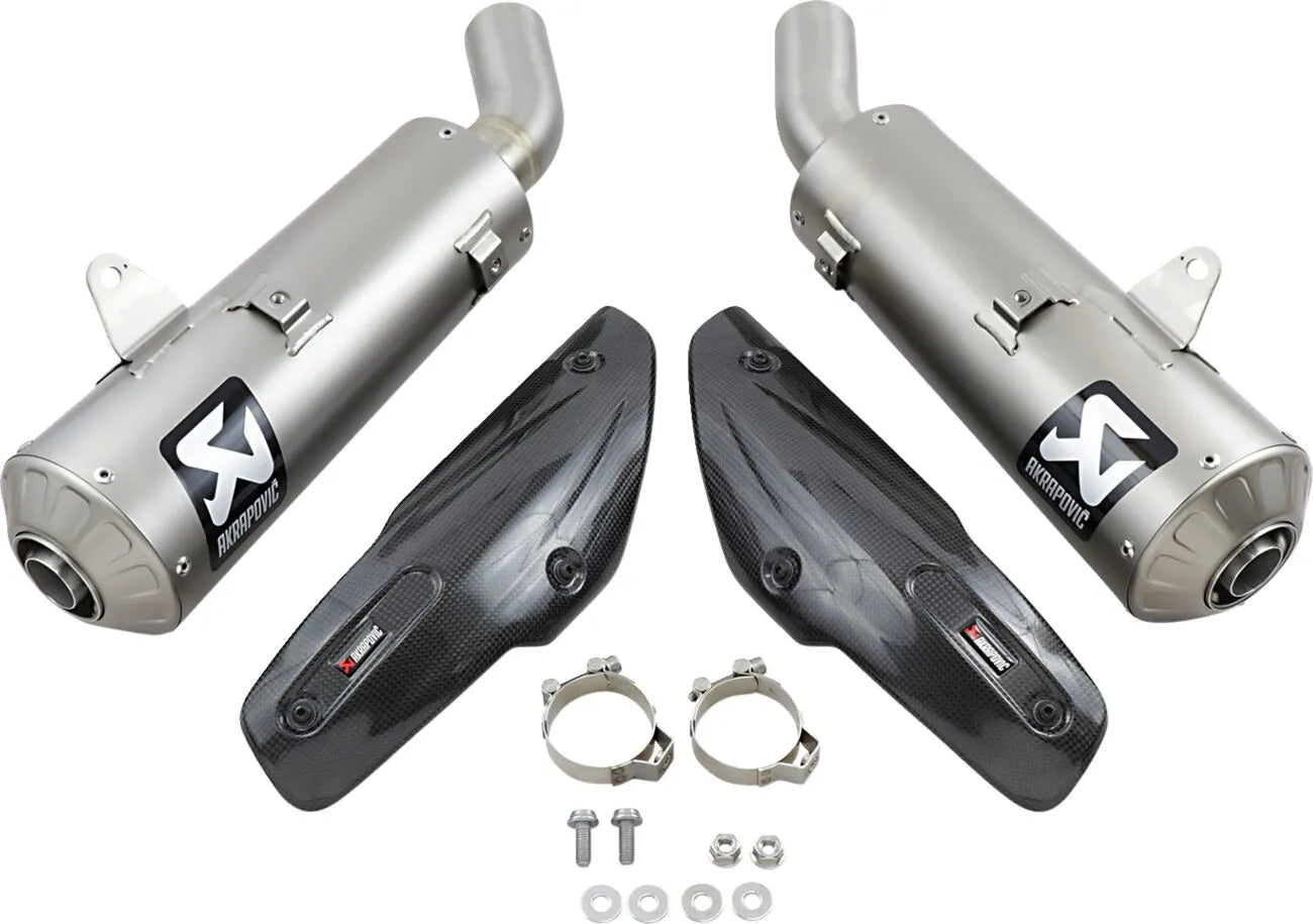 Akrapovic Titanium Slip-on Line Muffler
