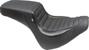 Mustang Squareback 2-up Seat - For Harley Davidson