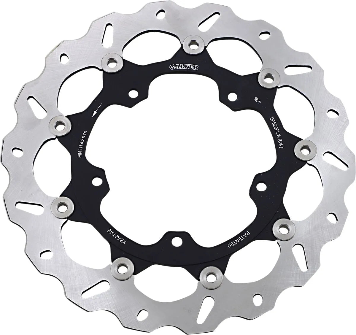 Galfer Brake Rotor For Motorcycle - High-carbon Stainless Steel