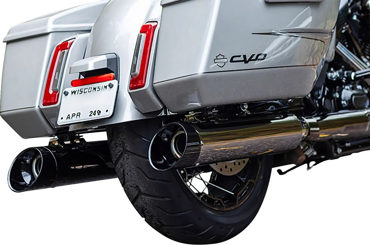 S&S Cycle Mk45 Performance Slip-on Lyddæmpere - Lava Chrome