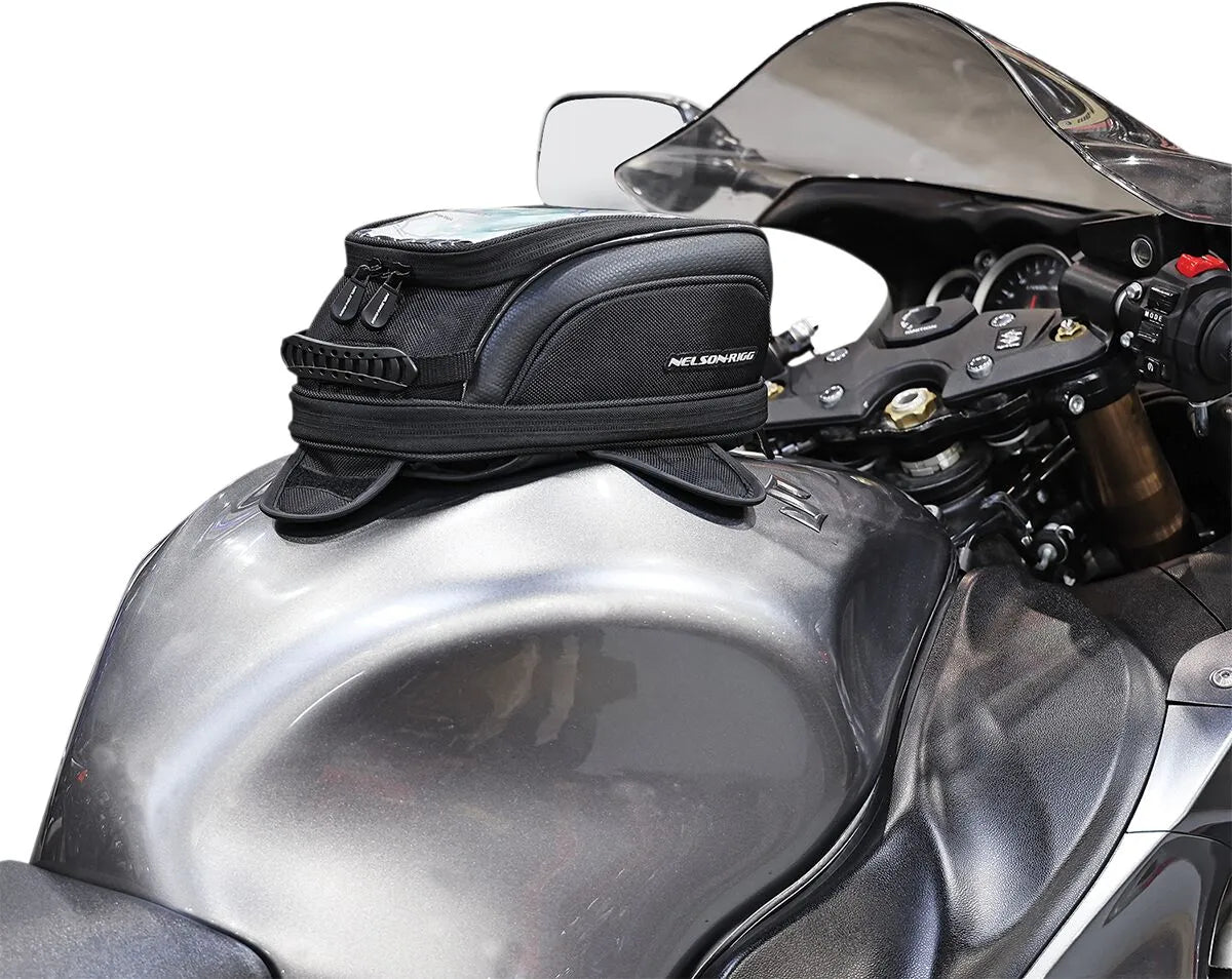 Nelson-Rigg Commuter Lite Polyester Tank Bag - Black - CL-1100-R