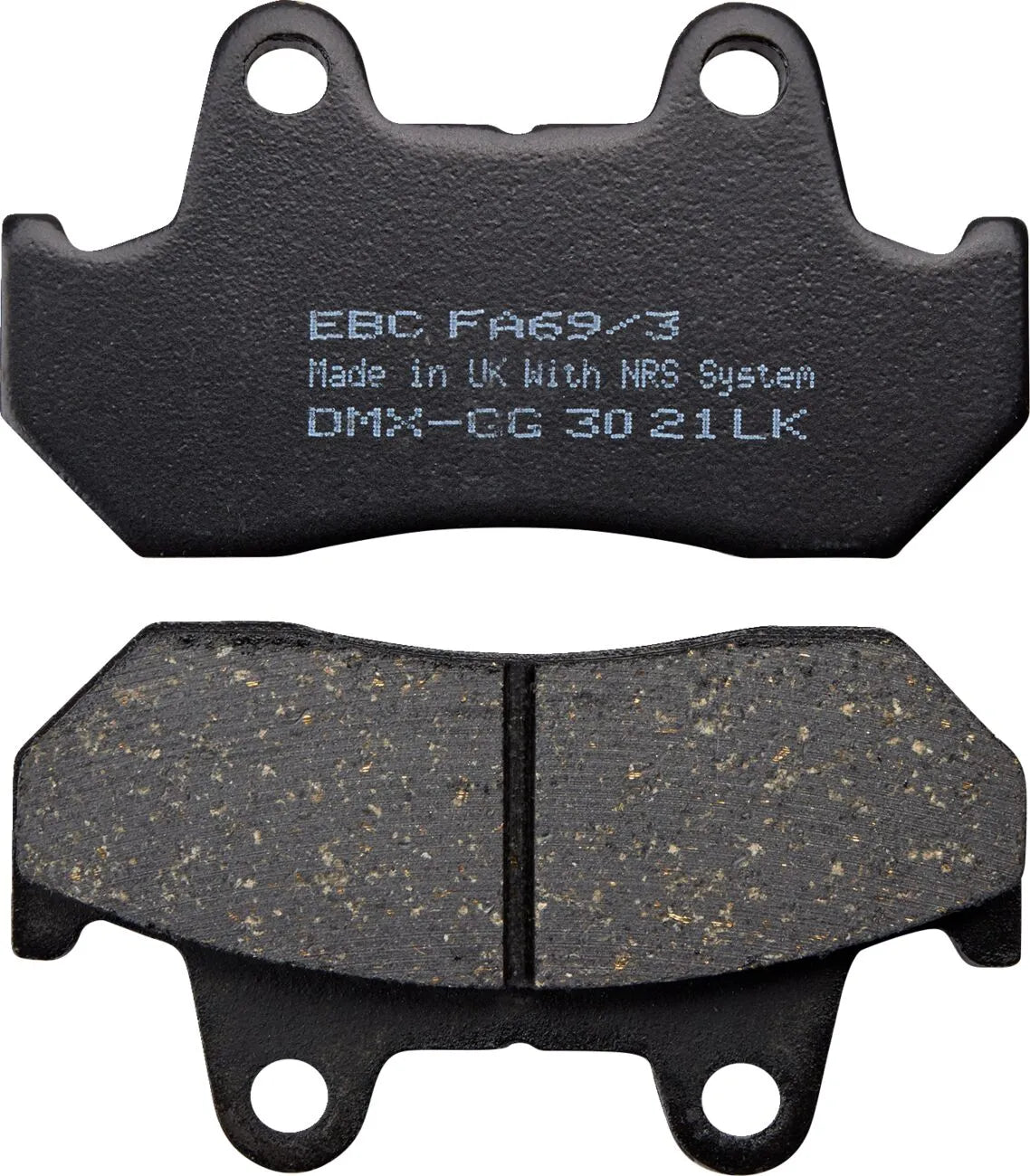 Ebc Fa693 Organic Base Brake Pads (Set Of 2) - Front & Rear