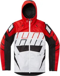 Icon Airform Retro Jacket - Black/Red/White
