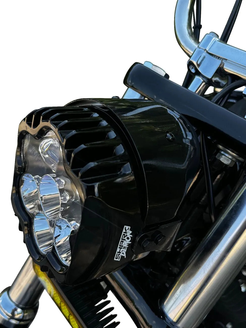 Custom Dynamics Shark Demon Led Headlight