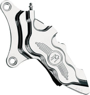 Performance Machine seks-stemplet front kaliber til Harley Davidson