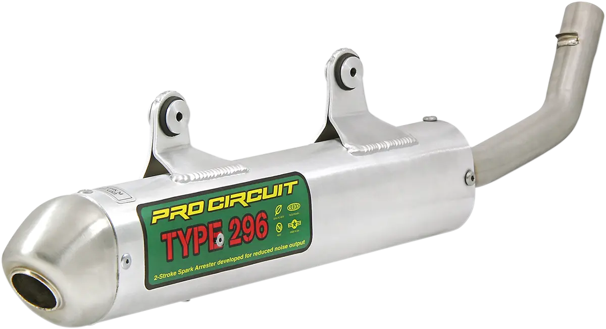 Pro Circuit Type 296 Lyddæmper med gnistfanger