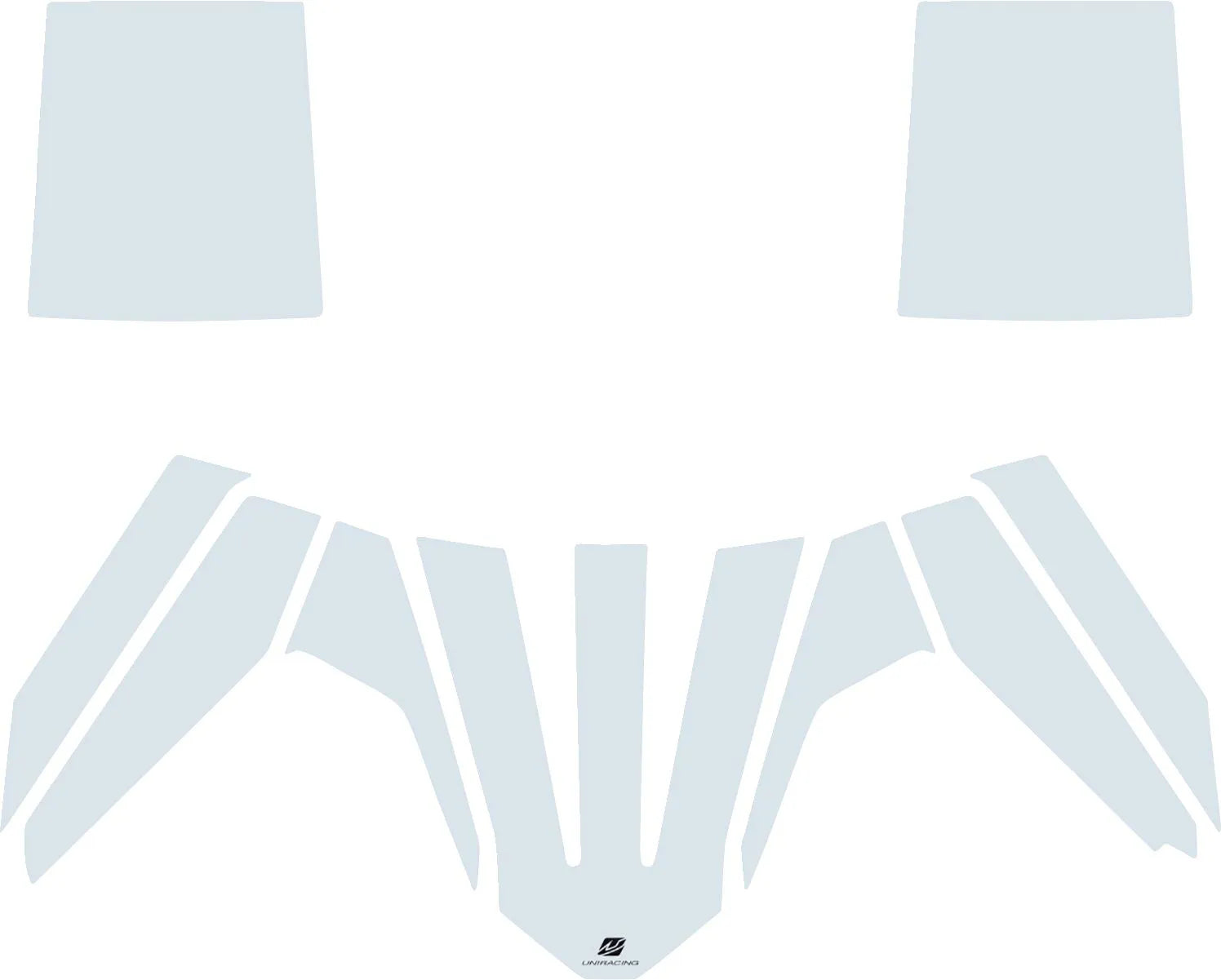 Uniracing Scratch Saver For Honda - Clear Vinyl