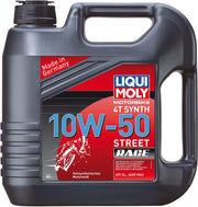 Liqui Moly 4t 10w-50 Street Engine Oil - 4 Liter
