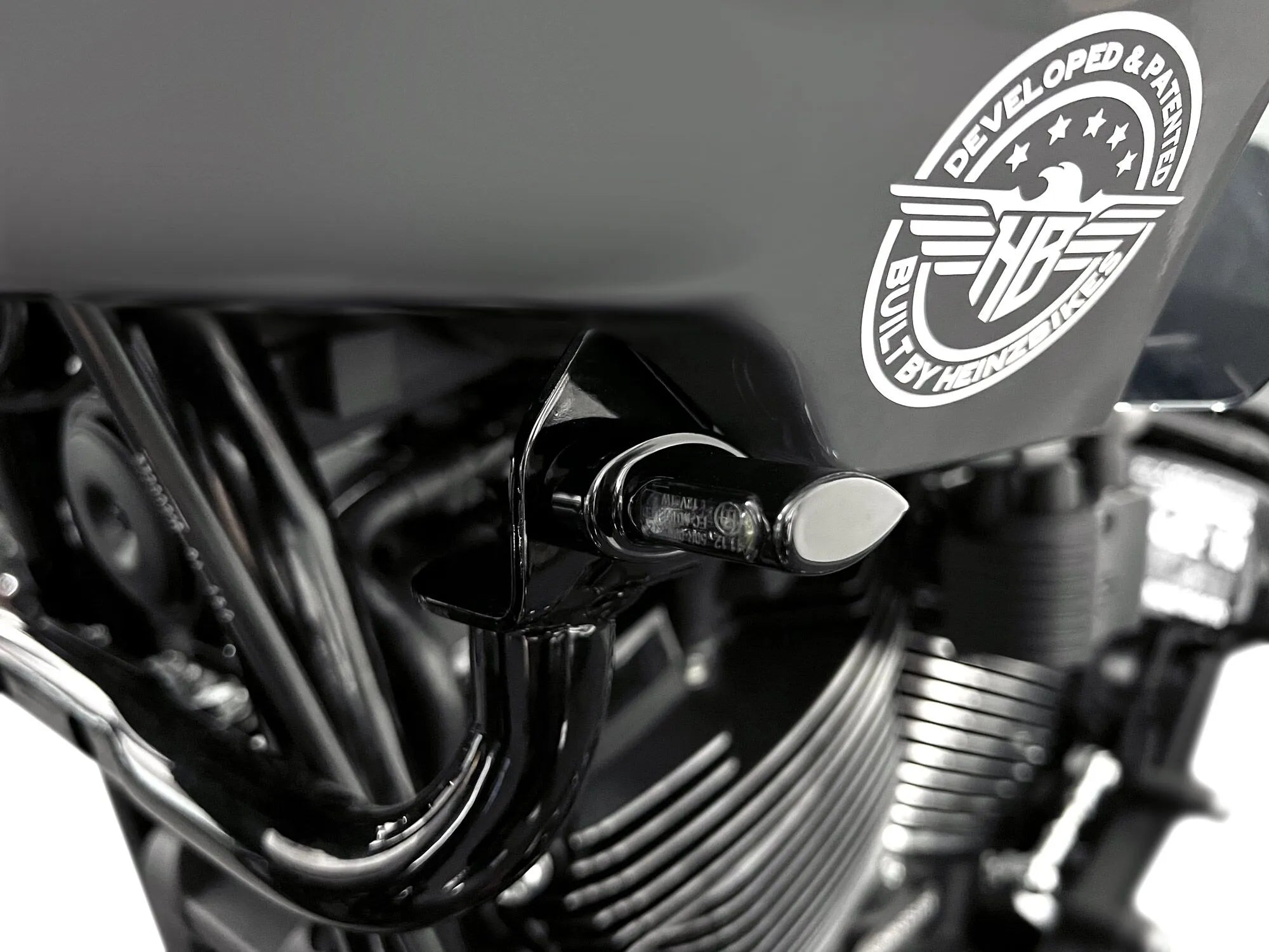 Heinz Bikes Micro Blinker - Stealth Turn Signals