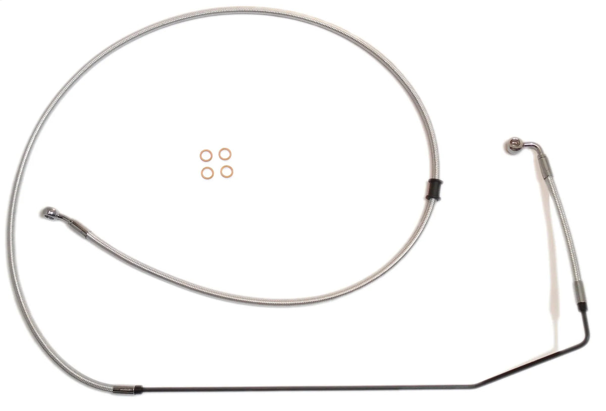 Magnum Shielding flettet forreste bremseslange med ABS