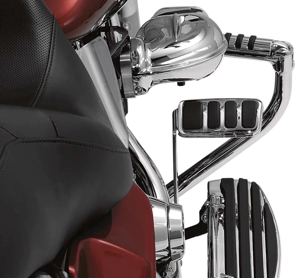 Kuryakyn Iso Brake Pedal Pad - Chrome