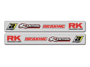 Blackbird Racing Swingarm Stickers For Kawasaki