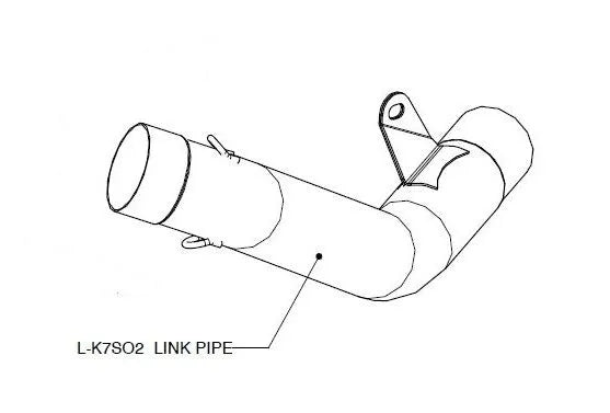Akrapovic Link Pipe For Bmw S1000rr (2017-2018)